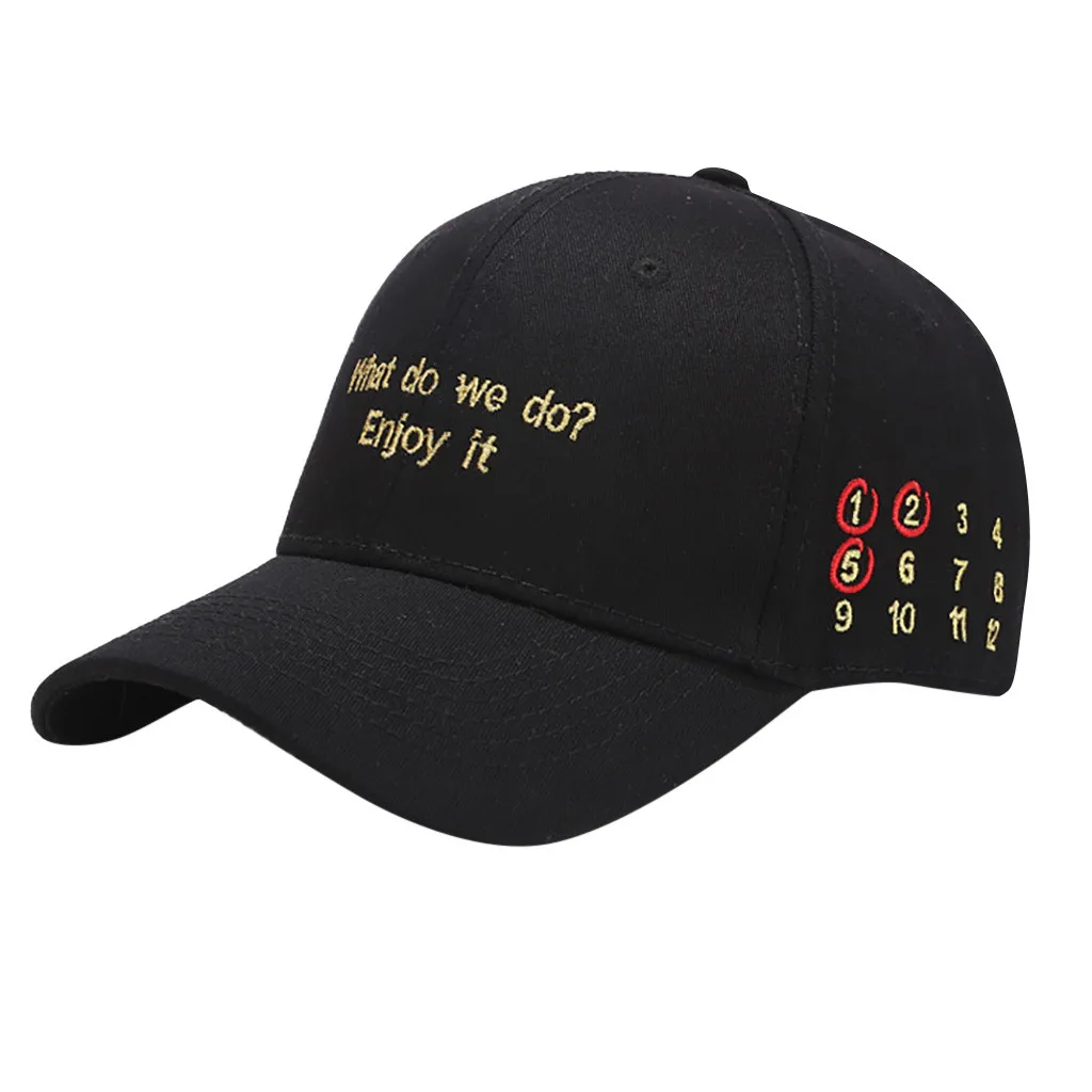 Fashion Men And Women Lovers Baseball Cap Letter Embroidery Peaked Sun Hat | Аксессуары для одежды