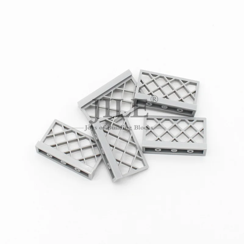 Конструктор Moc Fence 1X4X2 сделай сам из строительных блоков совместимых с сборными