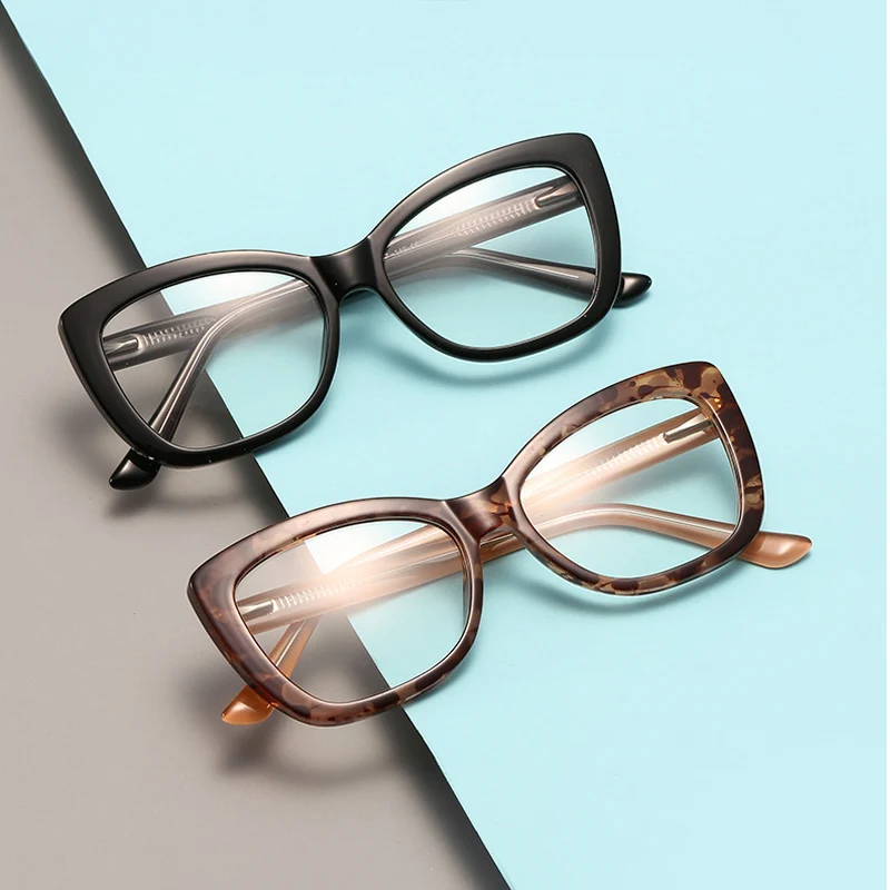 

Оптические очки в полной оправе, женские модные ретро очки по рецепту при близорукости с бабочкой, женские очки, сменные прозрачные линзы