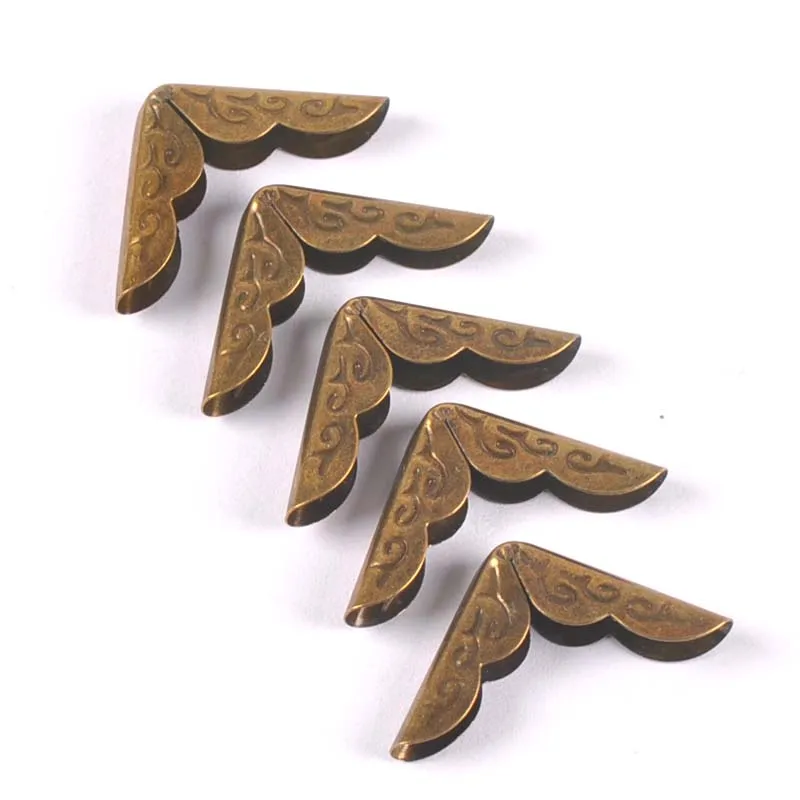 50 шт. серебряный/золотой/бронза фото угловые протекторы Альбомы меню