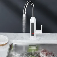 electric kitchen heating faucet digital display instant water heaters for bathroom kitchen accessories hot cold water tap mixer