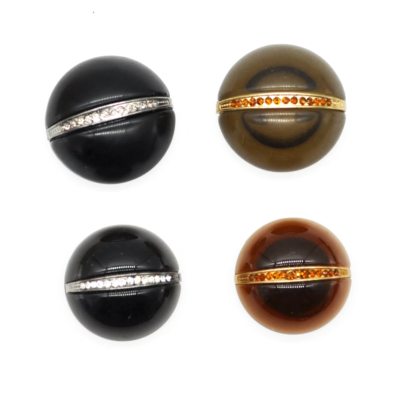 

1Pcs Free Shipping BIG NEW DIY Craft Supplies Handmade Decorative Rhinestone Resin Buttons,Sewing For Fur Coats Saver 229