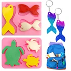 Рождественские силиконовые формы в виде черепахи, форма для помадки, инструменты для украшения тортов, формы для шоколада, форма для свадебного украшения