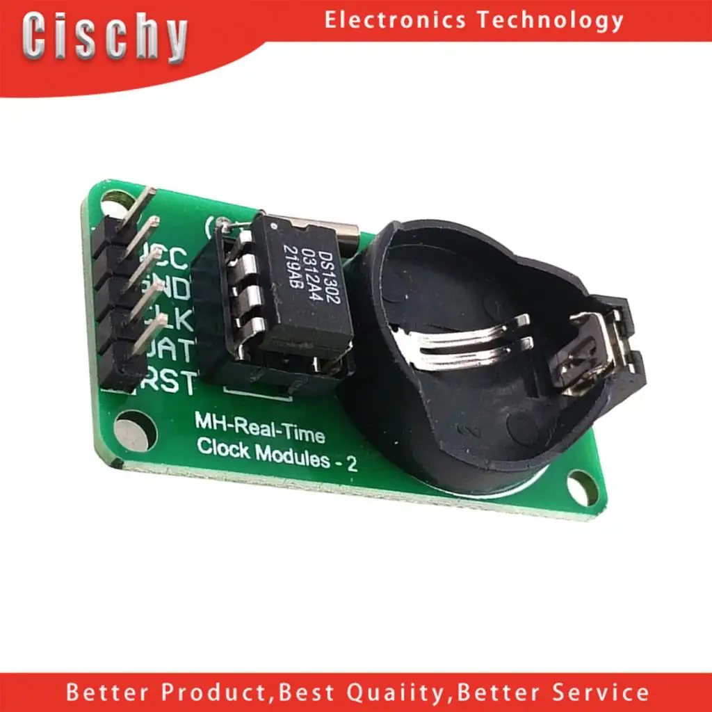 1 шт./лот Новое поступление RTC DS1302 часы в реальном времени модуль для AVR ARM PIC SMD для