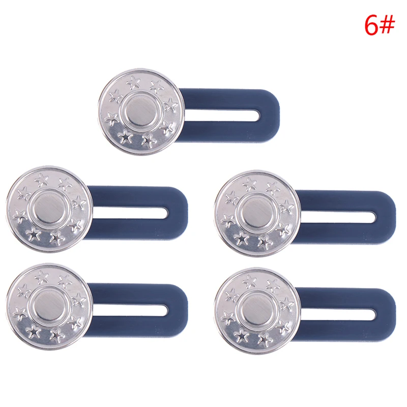 5 шт. регулируемые выдвижные пуговицы для джинсов | Дом и сад