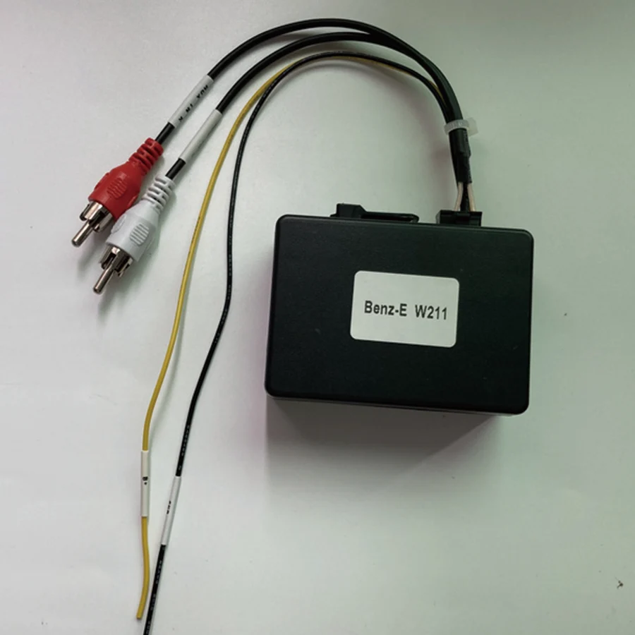 Адаптер декодера подходит для оптоволоконной звуковой системы Mercedes Benz CL / CLS E S SL