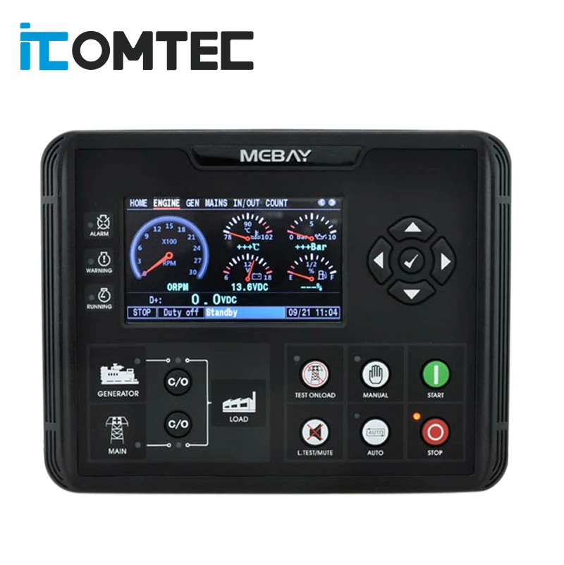 Генератор DC72D DC72DR контроллер для дизельного бензинового газового генератора