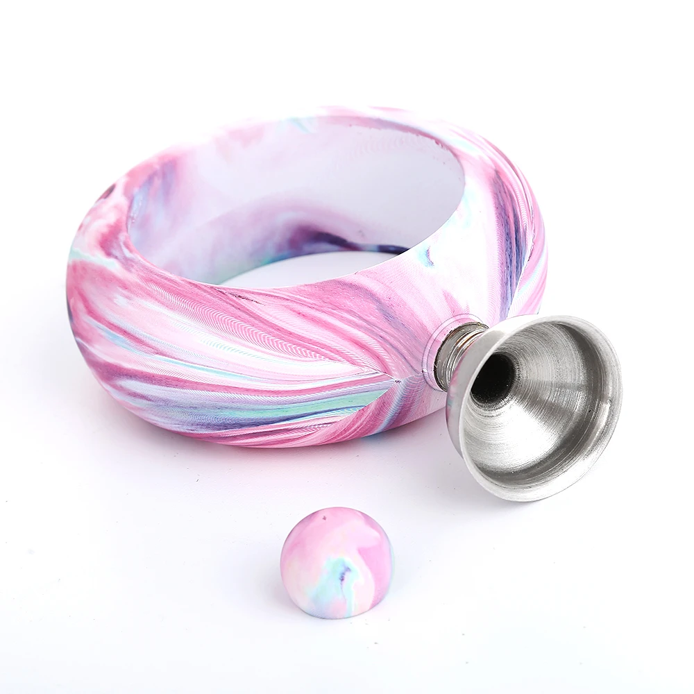 Портативная фляжка из нержавеющей стали персонализированные наружные браслеты