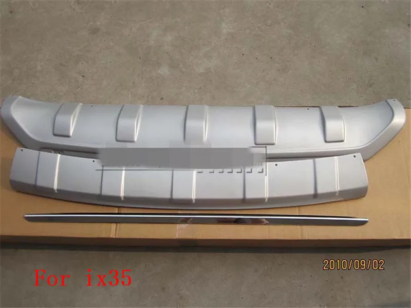 Автомобильный Стайлинг ABS хромированный передний брызговик спойлер