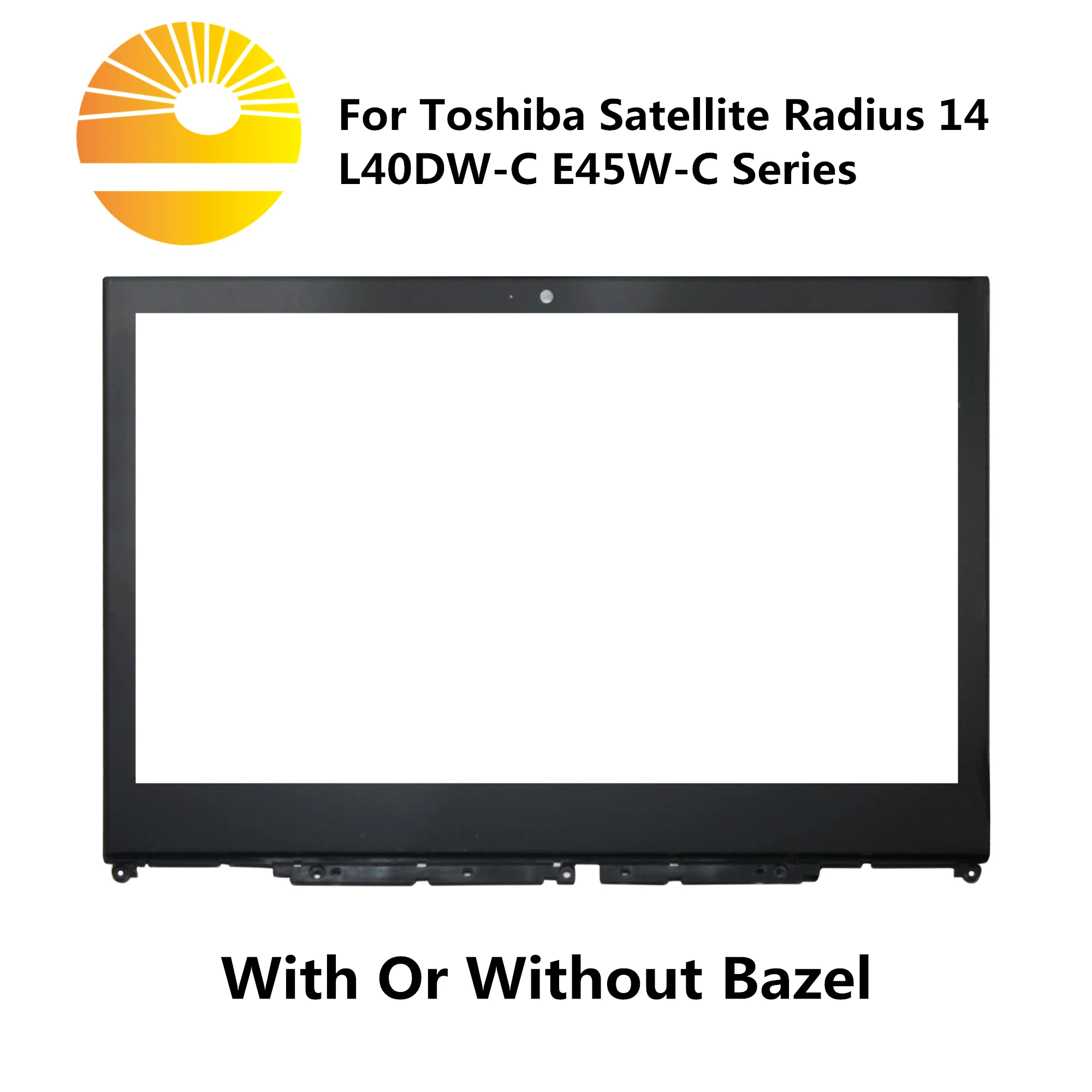 Сенсорный экран дигитайзер стекло для Toshiba Satellite радиус 14 L40DW C005 C006 L40W C009 C1697 E45W C4200X