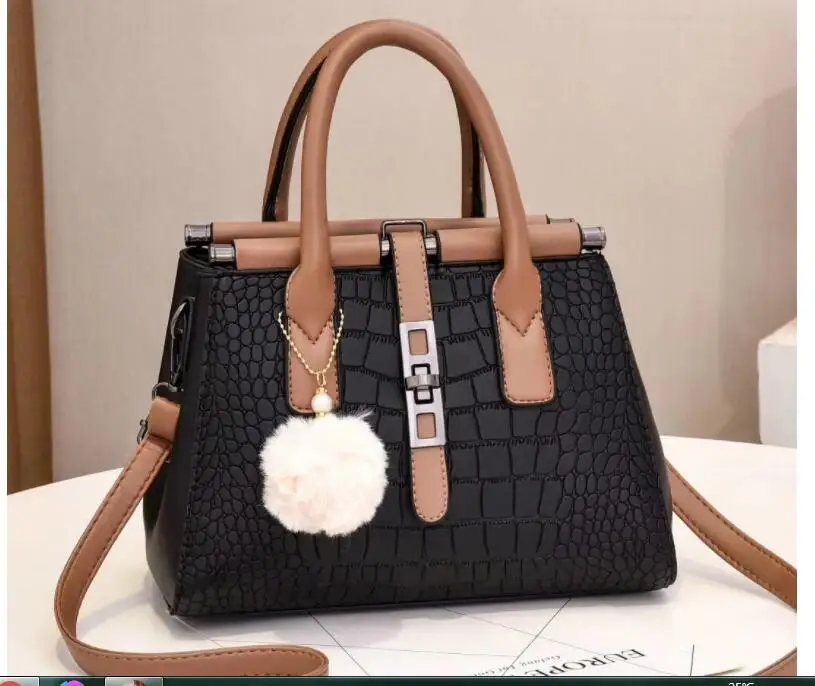 

Female bag 2021 new European and American big bag elegant fashion large capacity trendy lady handbag single shoulder big bag