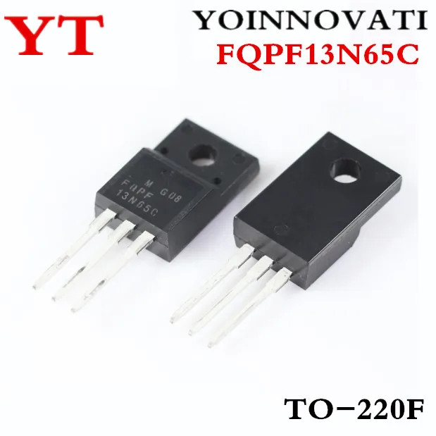 10PCS FQPF13N65C TO 220F IC лучшего качества.|Интегральные схемы| |