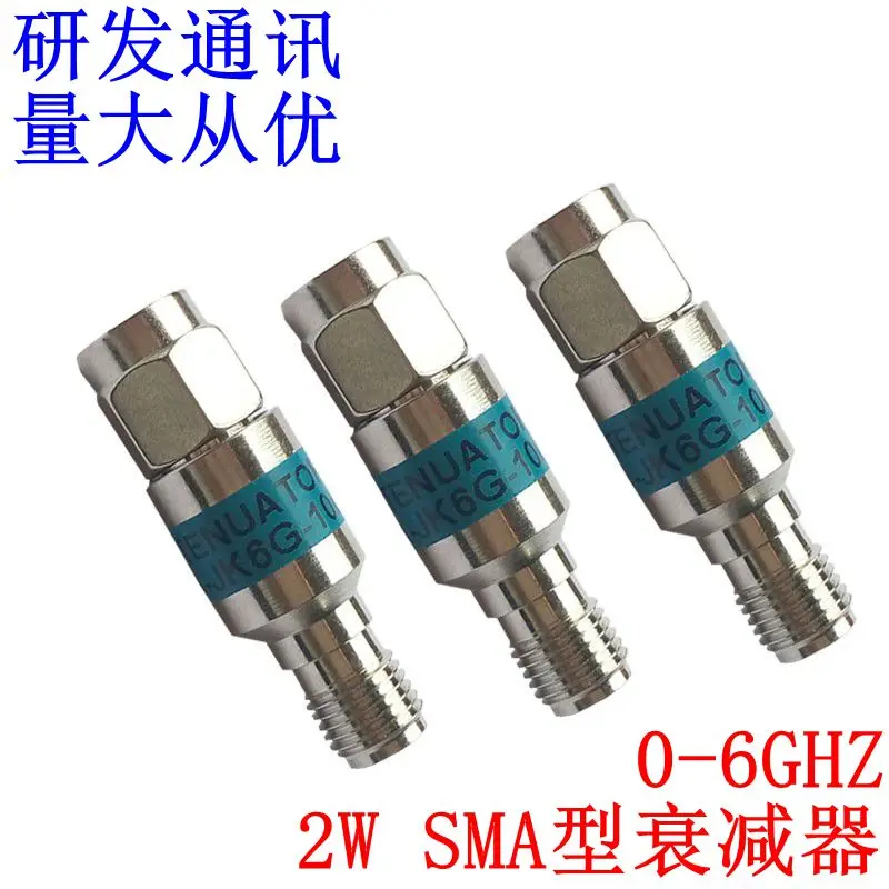 

On Sale, 2W 0-6GHz Sma-jk Revolution Bus Head Ternary Alloy RF Attenuator, 1-30db
