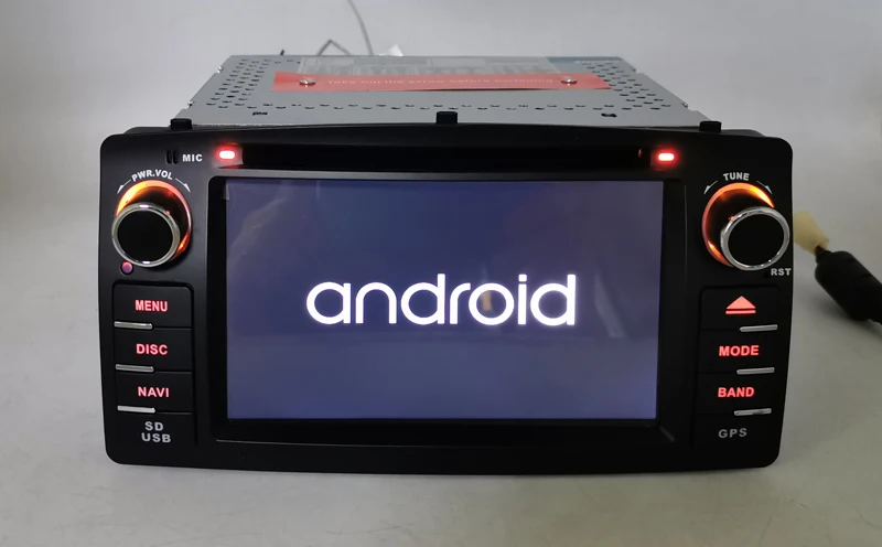4G Android 10 COROLLA E120 автомобильный DVD gps для TOYOTA corolla ex Универсальный радио SilverStrong 2din навигация android DVD