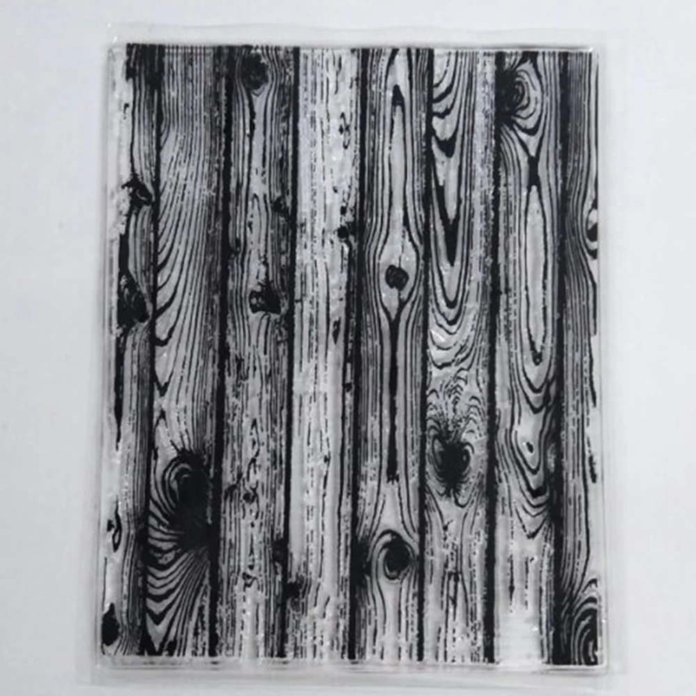 Штамп для скрапбукинга винтажный прозрачный штамп под дерево | Дом и сад