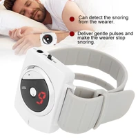 home intelligent far infrared stop snoring anti snoring wristband watch adjustable health care tools sleeping aid snore stopper