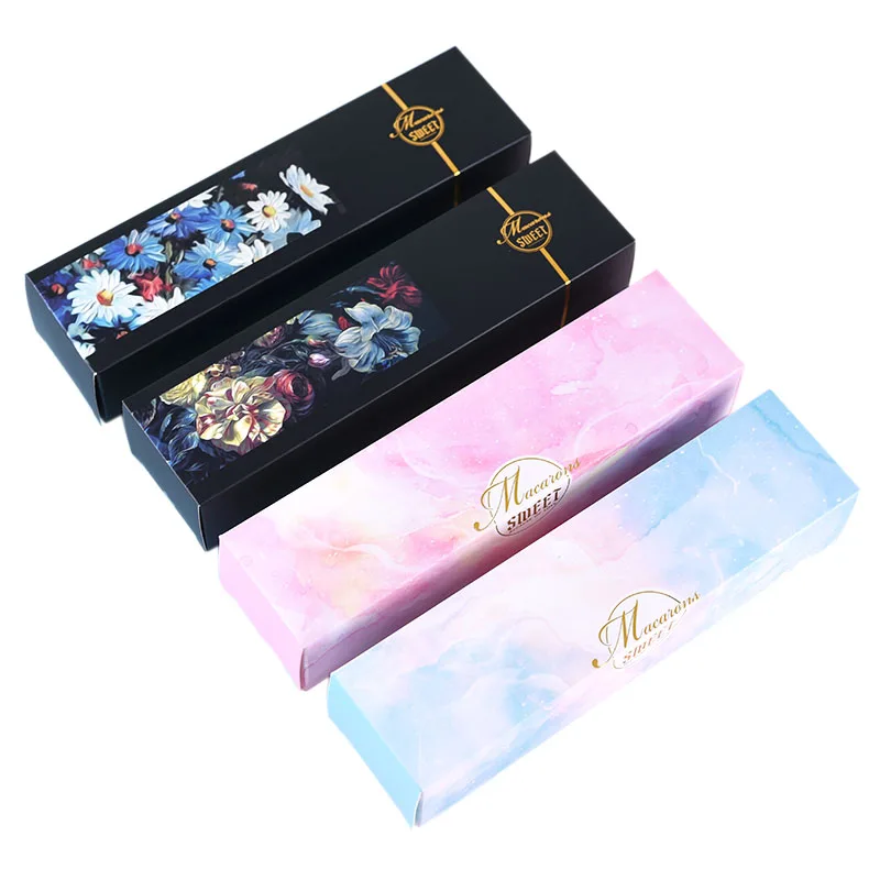 

10pcs Net red creative baking packaging paper boxes wedding birthday party favors DIY handmade decor candy chocolate gift box