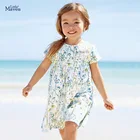 Новое модное Цветочное платье Little maven для нового года 2022 элегантная и красивая детская одежда для маленьких девочек в повседневном стиле