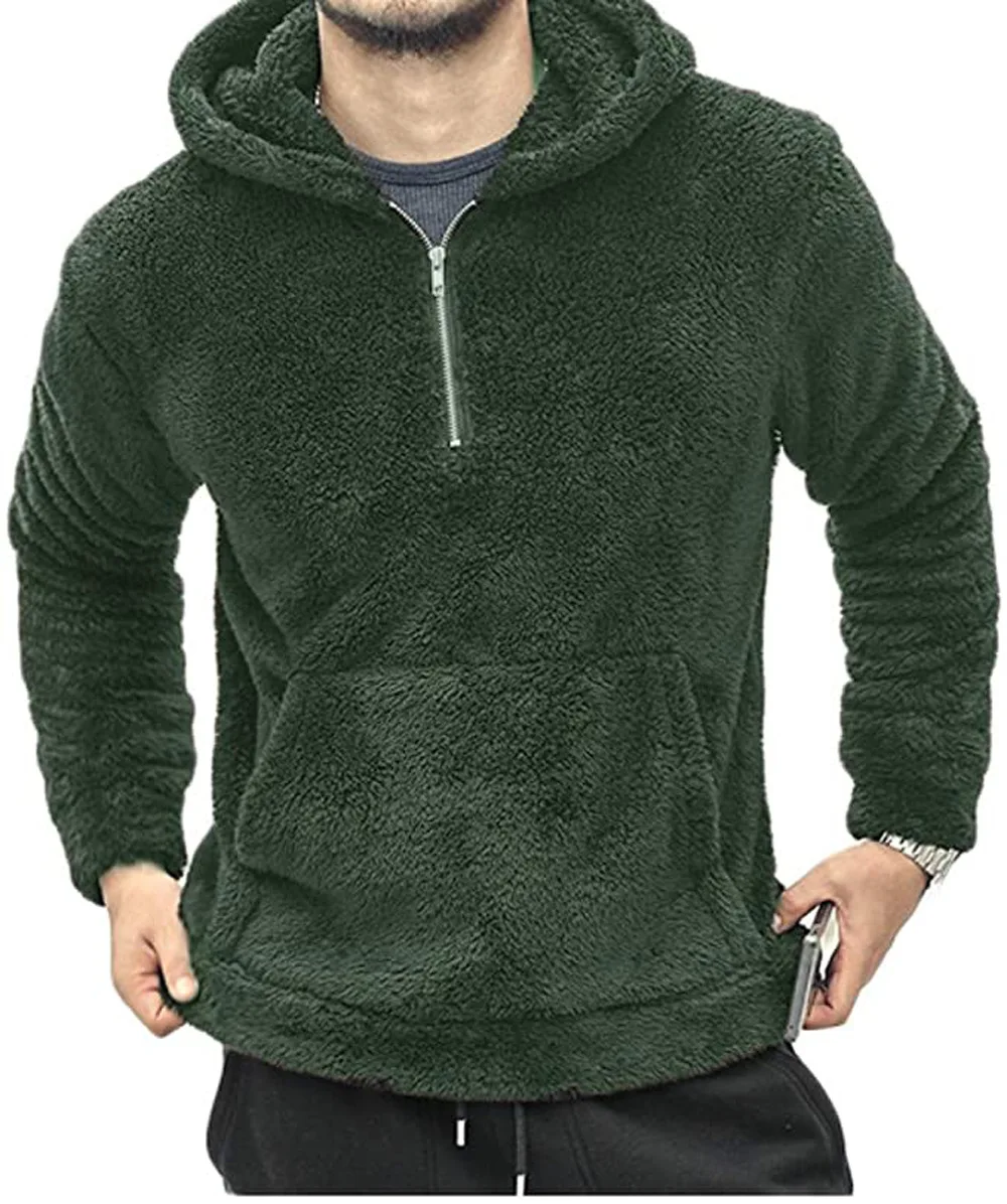 

2020 Autumn Winter Oversized Hoodie Men Casual Solid Color Hoodies Loose Fleece Men's Hoodies Fashion Pullover Sweatshirt