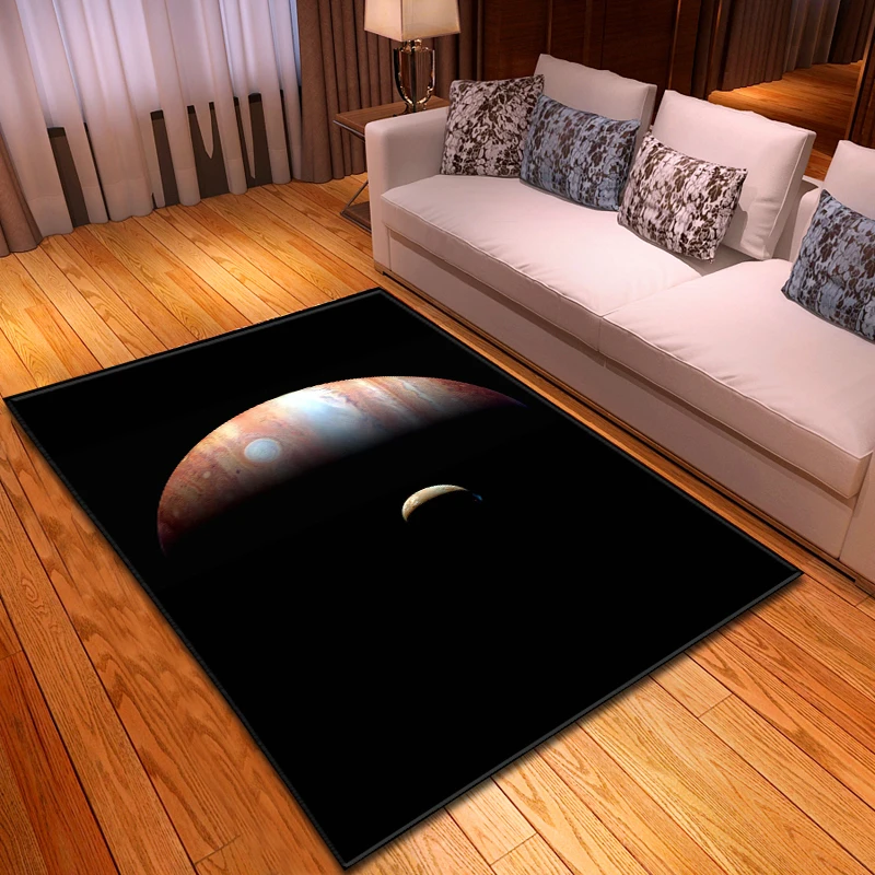 3D Вселенная планеты ковры детский коврик для спальни игровой прикроватные