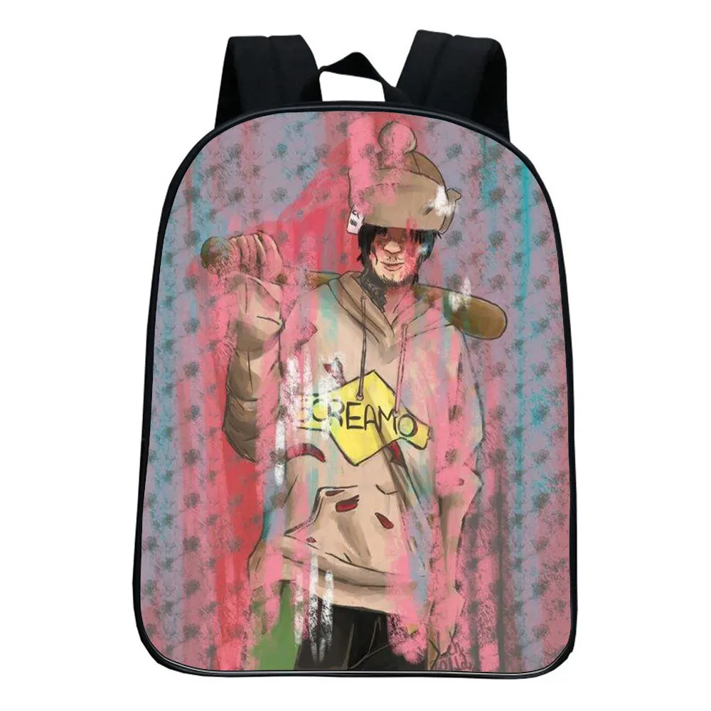 

Lil Peep Backpack Boy Girl Bag Harajuku School Backpacks Children Bag Fashion Cartoon Casual Bookbag Popular Mochila