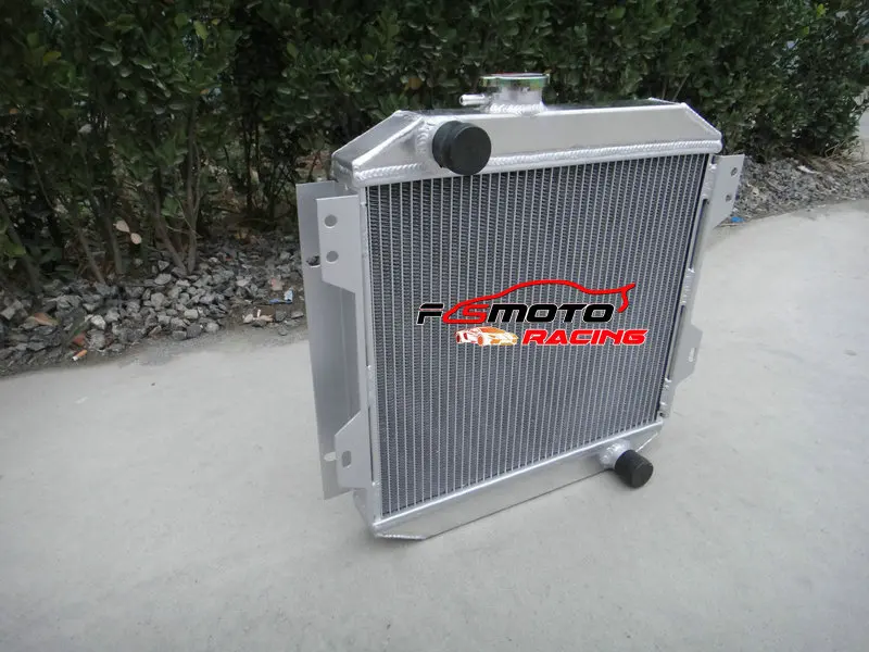2 Row intercooler Radiator for FORD CAPRI RS/ESCORT SUPERSPEED MK1 ESSEX V6 2.6/3L |