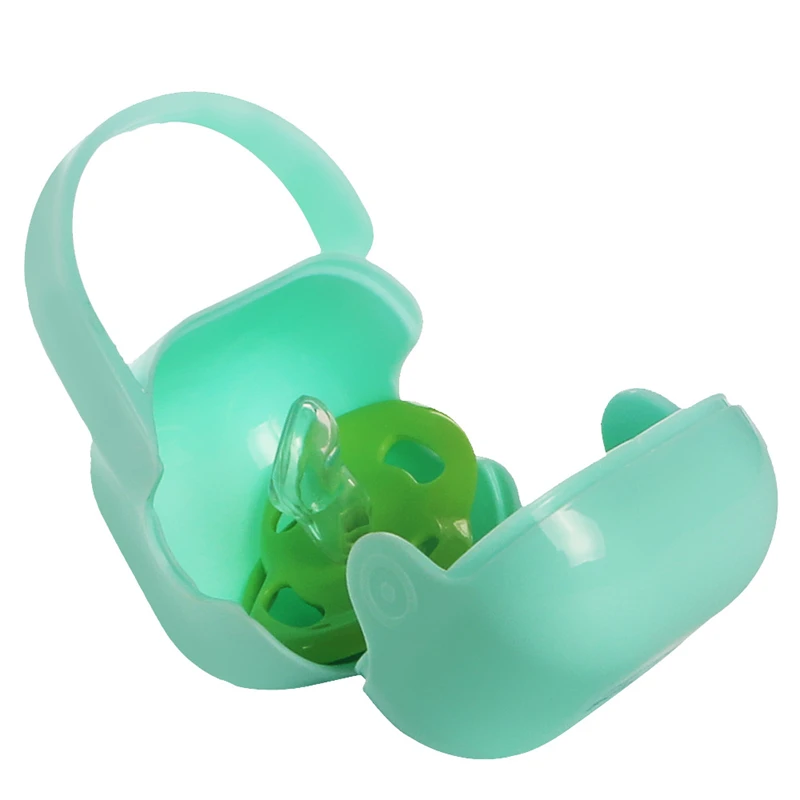 

Portable Baby Infant Kids Pacifier Feeding Nipple Cradle Case Holder Travel Storage Box