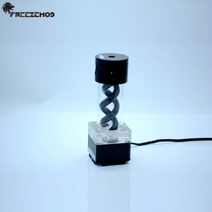 FREEZEMOD 290 мм компьютерное охлаждение ПК насос водяного охладителя бак для воды ШИМ