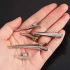 10 шт. модные заколки для волос один зубец аллигатора заколка для волос с зубами пустые установка для изготовления ювелирных изделий, база DIY заколки для волос инструмент для укладки волос