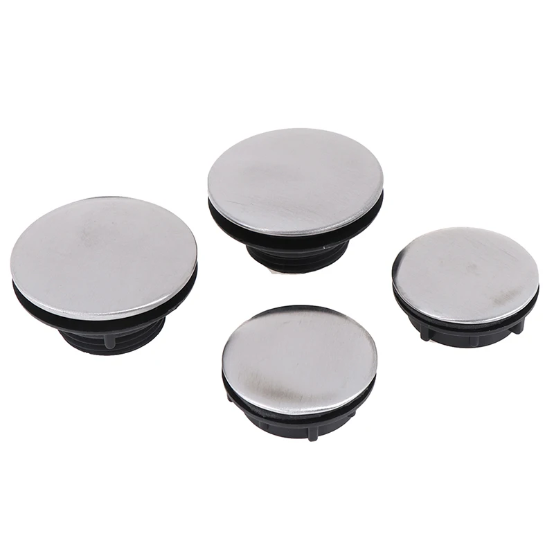 

2Pcs Sink Tap Hole Cover Kitchen Faucet Hole Cover Stainless Steel