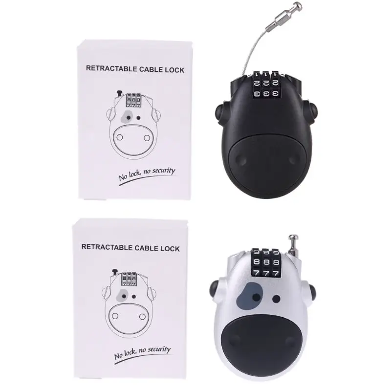 Комбинированный Замок с телескопической веревкой багажный замок паролем