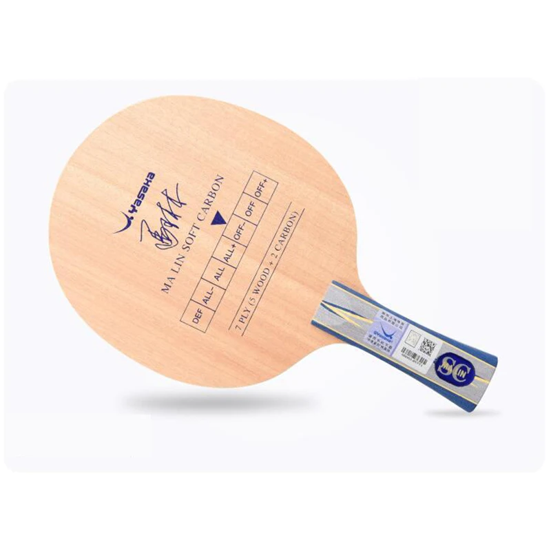 Оригинальный Yasaka Малин Мягкой Углерода настольным теннисом лезвие из мягкой