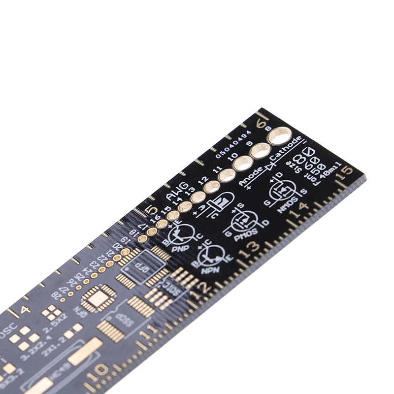 PCB Ruler For Electronic Engineers Geeks Makers Arduino Fans Reference Packaging Units Tool | Освещение