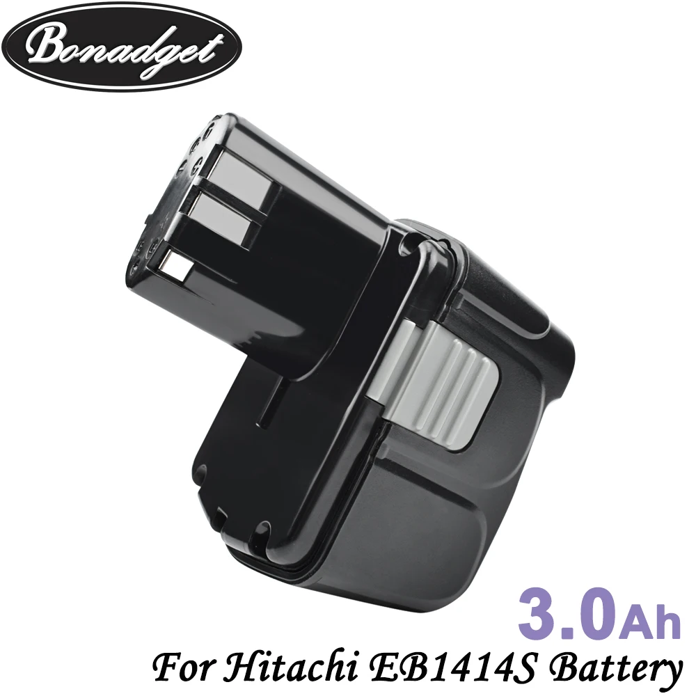 Bonadget аккумуляторная батарея 14 в 3000 мАч Ni-MH для Hitachi EB1414S EB14B EB1412S 324367 315130 316552
