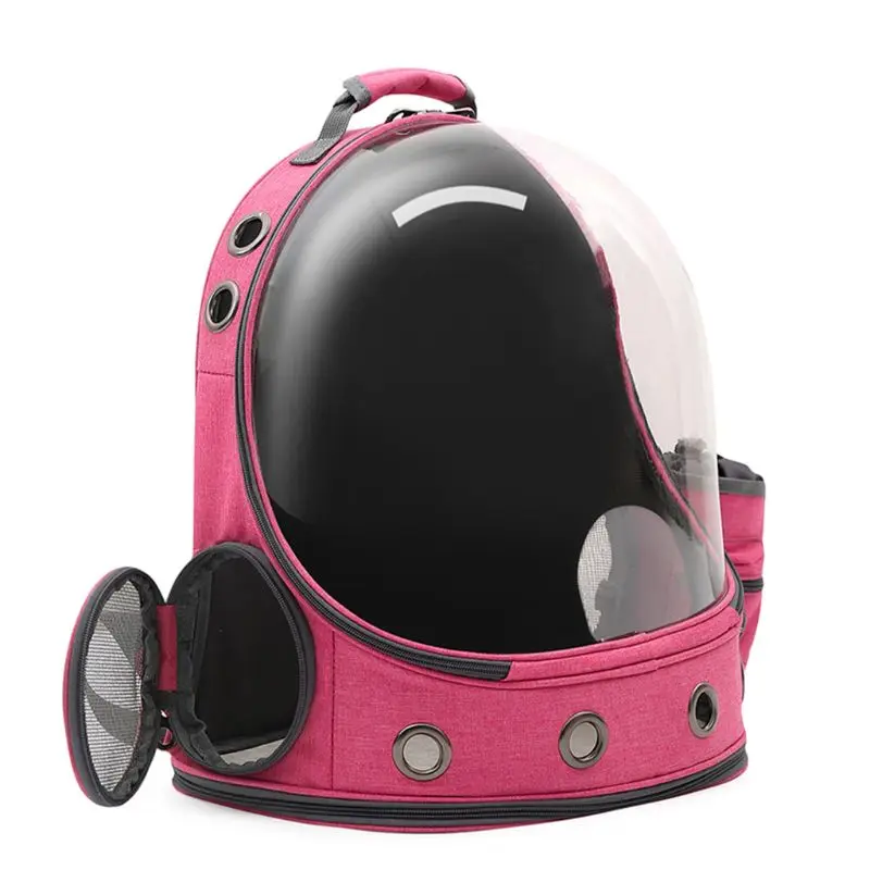 

Pet Dog Cat Astronaut Backpack Transparent Space Capsule Breathable Outdoor Carrier Bag for Travel Hiking Walking
