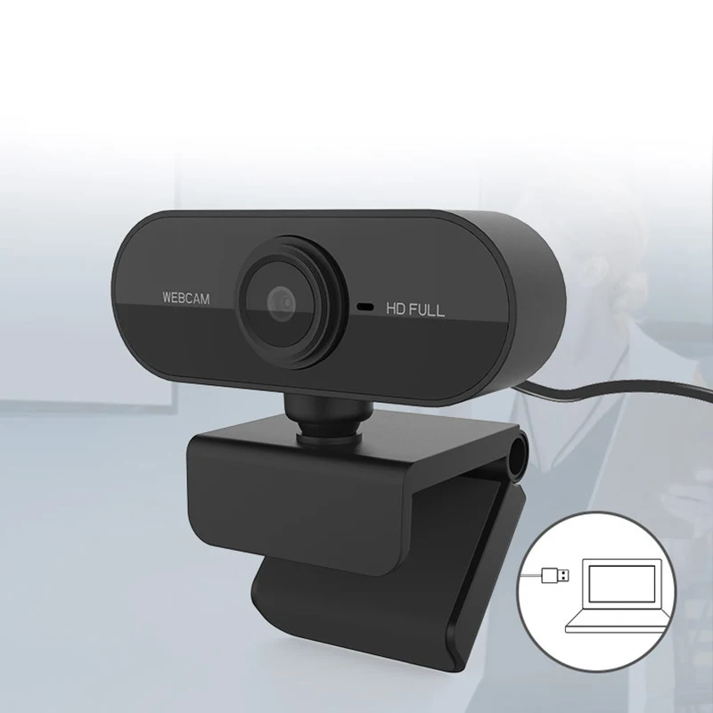 Ne веб-камера с микрофоном Full HD 1080P видео Камера USB Plug and Play для компьютера ПК