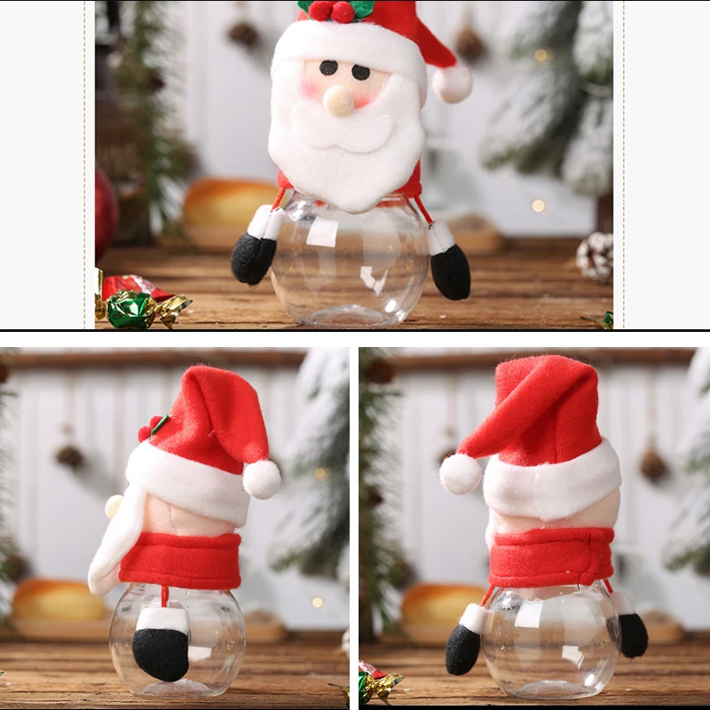 Рождественские украшения для дома детские рождественские конфеты банка