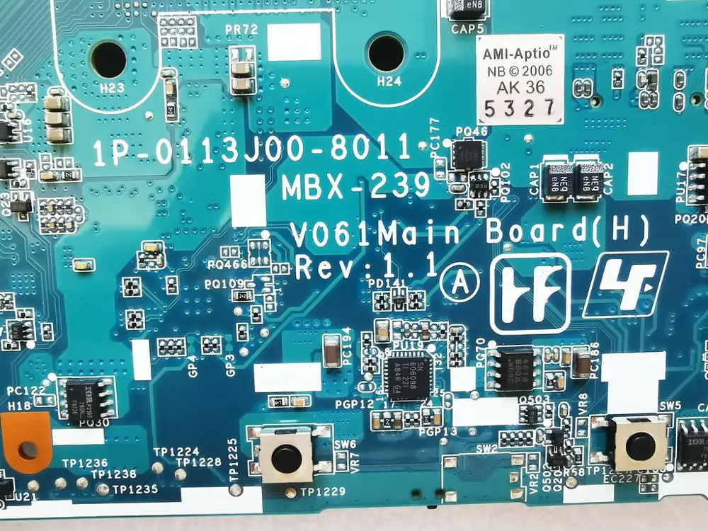 Оригинальный беспроводной контроллер для SONY MBX 239 Материнская плата ноутбука HD6630M