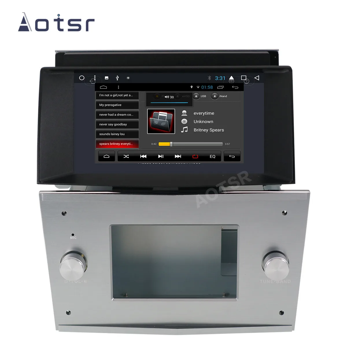 Aotsr Android 10 GPS навигация автомобильный без DVD плеера для Opel Astra H 2006 2012 Стерео