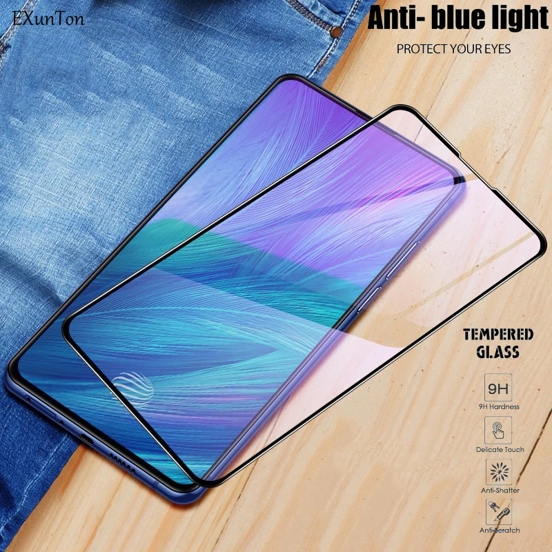 Полное покрытие анти синий луч закаленное стекло для OPPO K3 Reno Z светильник