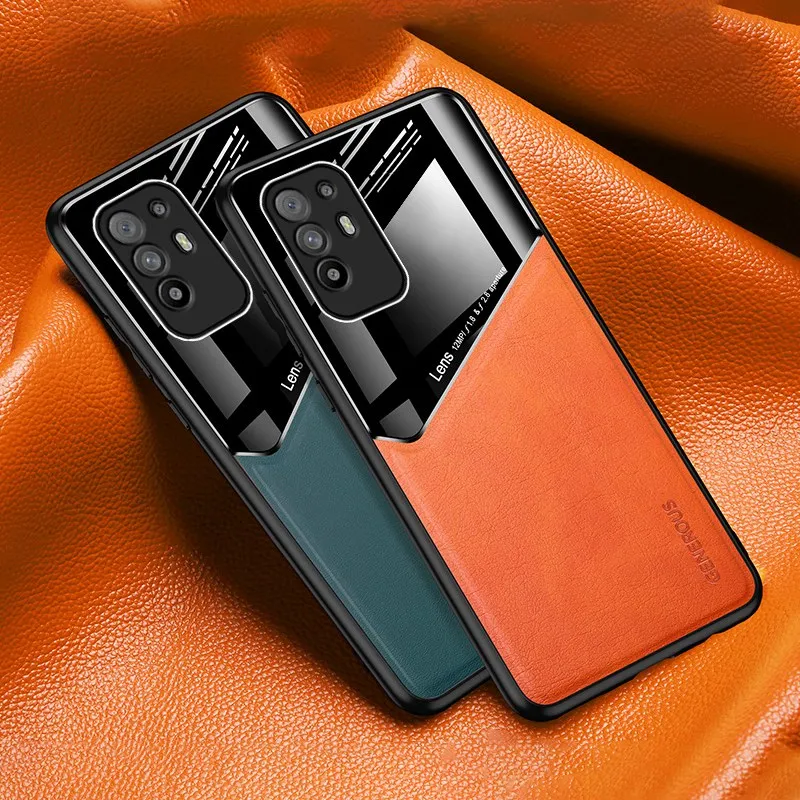 Роскошный кожаный чехол для телефона OPPO A31 A91 A52 A72 A92 A53 A73 A93 A54 A74 A94 A55 A95 A53S F17 F19 Pro Plus