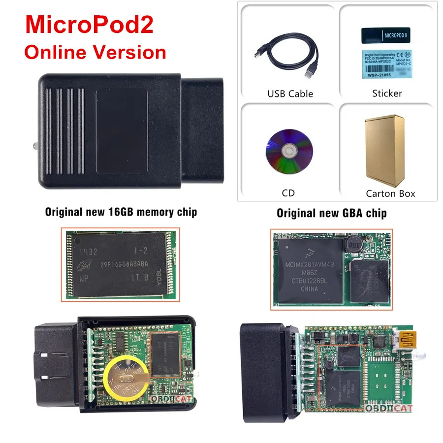Онлайн v17.0427 Многоязычное онлайн Программирование MicroPod2 профессиональная