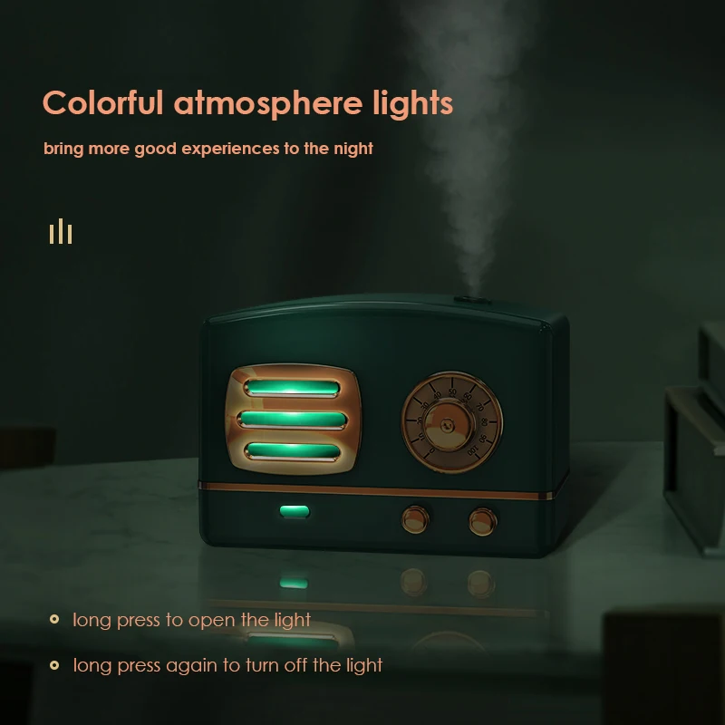 Новый увлажнитель воздуха в стиле ретро креативный настольный миниатюрный