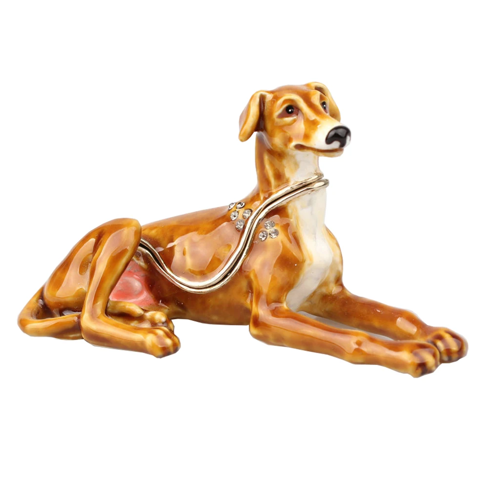 Шкатулка для ювелирных изделий в виде собаки Лабрадора органайзер колец фигурка