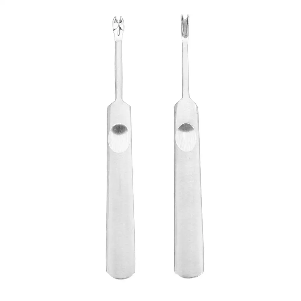 2Pcs 2 шт/3 шт U V образная строчка Groover для кожевенного ремесла Skiving Edge Beveler DIY инструмент для кожевенного ремесла - Цвет: 2Pcs