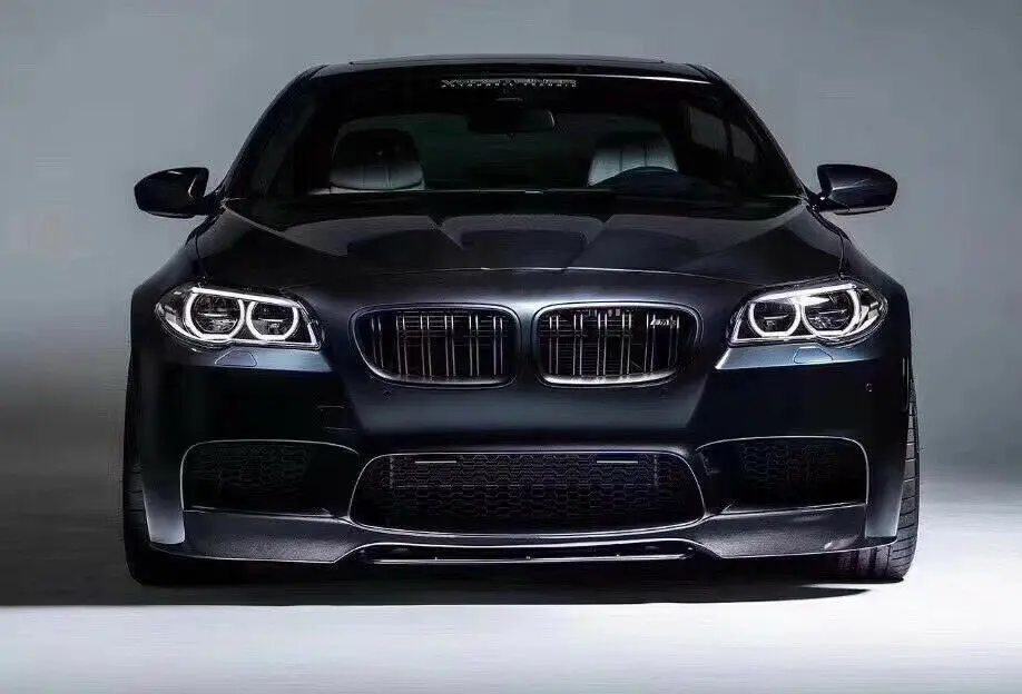 Для BMW F10 M5 2012-2016 передний бампер подбородок спойлер углеродное волокно завод |