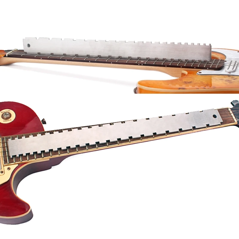 

Steel Guitar Fret Repair Tool Set Cleaning Polishing File Gasket Polish Strip