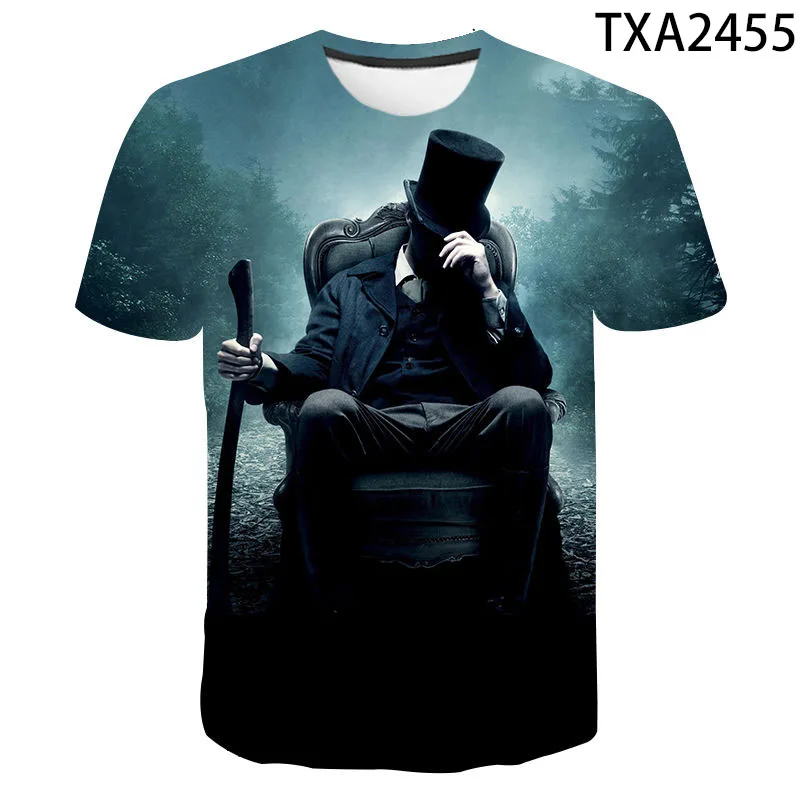 

2021 Gothic Horror Skull 3D Printing Men's T-Shirt Casual Summer Short Sleeve Devil Angel Hip Hop Street Alternative Clothing