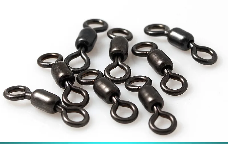 

Полностью из нержавеющей стали вращающийся Вертлюг твердое кольцо рыболовные крючки цилиндр подшипник рыболовный соединитель