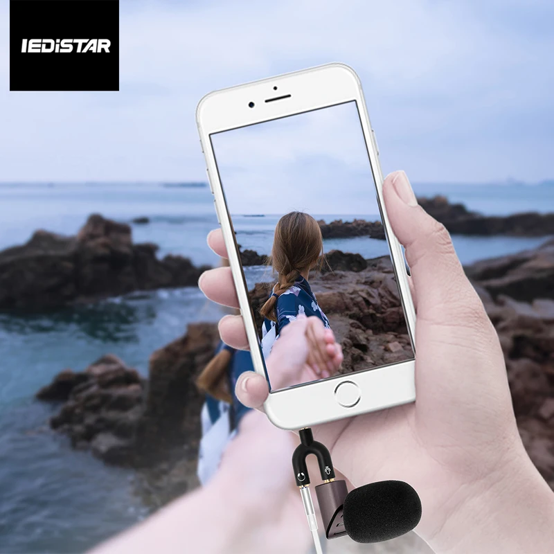 SANLL Gimbal стабилизатор микрофон видео микрофон для iPhone samsung смартфон Телефон Стенд ручной Gimbal